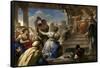 The Judgment of Solomon , 1694-1695-Luca Giordano-Framed Stretched Canvas