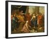 The Judgment of Solomon-Louis de Boulogne-Framed Giclee Print