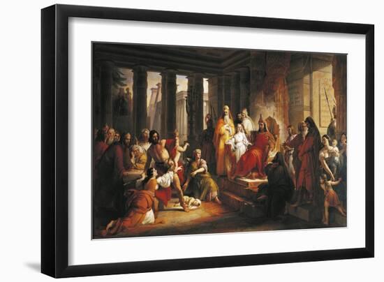 The Judgment of Solomon-Francesco Podesti-Framed Giclee Print