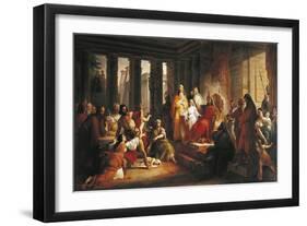 The Judgment of Solomon-Francesco Podesti-Framed Giclee Print