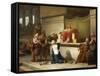 The Judgment of Solomon-Francesco Hayez-Framed Stretched Canvas