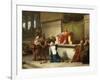 The Judgment of Solomon-Francesco Hayez-Framed Giclee Print