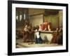 The Judgment of Solomon-Francesco Hayez-Framed Giclee Print