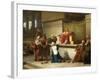 The Judgment of Solomon-Francesco Hayez-Framed Giclee Print