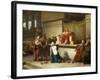 The Judgment of Solomon-Francesco Hayez-Framed Giclee Print