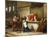 The Judgment of Solomon-Francesco Hayez-Mounted Giclee Print