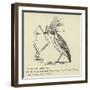 The Judicious Jubilant Jay-Edward Lear-Framed Giclee Print