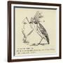 The Judicious Jubilant Jay-Edward Lear-Framed Giclee Print