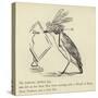 The Judicious Jubilant Jay-Edward Lear-Stretched Canvas