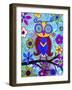 The Judicious Owl-Prisarts-Framed Giclee Print