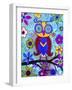 The Judicious Owl-Prisarts-Framed Giclee Print