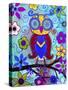 The Judicious Owl-Prisarts-Stretched Canvas