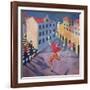 The Juggler, 1990-Lucy Raverat-Framed Giclee Print