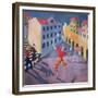 The Juggler, 1990-Lucy Raverat-Framed Giclee Print