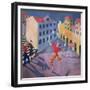 The Juggler, 1990-Lucy Raverat-Framed Giclee Print