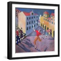 The Juggler, 1990-Lucy Raverat-Framed Giclee Print