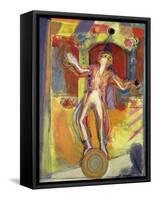 The Juggler, 1992-Pamela Scott Wilkie-Framed Stretched Canvas