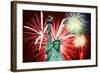 The July 4Th Fireworks-Gary718-Framed Art Print