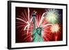 The July 4Th Fireworks-Gary718-Framed Art Print