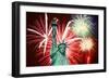 The July 4Th Fireworks-Gary718-Framed Premium Giclee Print