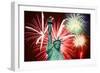The July 4Th Fireworks-Gary718-Framed Premium Giclee Print