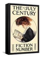 The July Century, Fiction Number-Francis Day-Framed Stretched Canvas