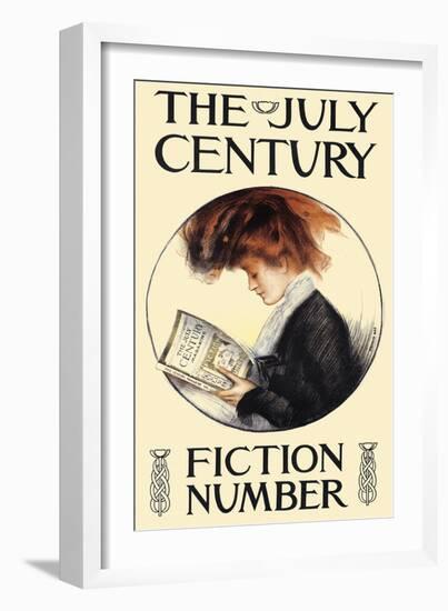 The July Century, Fiction Number-Francis Day-Framed Art Print