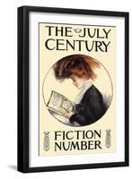 The July Century, Fiction Number-Francis Day-Framed Art Print