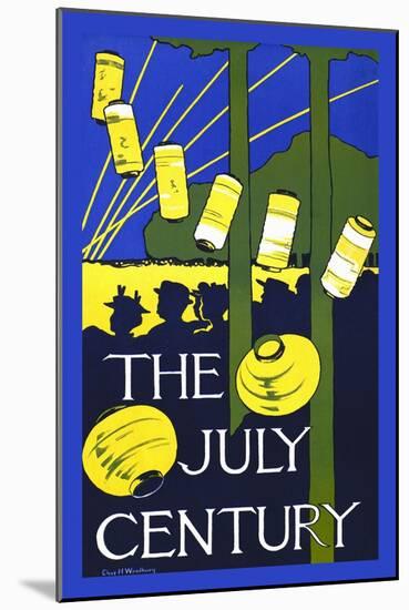 The July Century-Charles H. Woodbury-Mounted Art Print