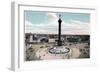 The July Column in the Place De La Bastille, Paris, C1900-null-Framed Giclee Print