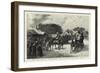 The July Sales at Newmarket, a Sketch in Tattersall's Sale Paddock-null-Framed Giclee Print