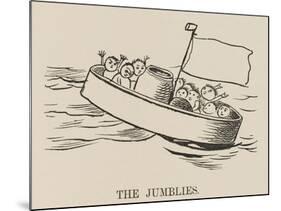 The Jumblies the Jumblies Go to Sea in a Sieve on a Stormy Day-null-Mounted Art Print