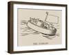 The Jumblies the Jumblies Go to Sea in a Sieve on a Stormy Day-null-Framed Art Print