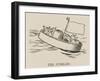 The Jumblies the Jumblies Go to Sea in a Sieve on a Stormy Day-null-Framed Art Print