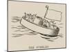 The Jumblies the Jumblies Go to Sea in a Sieve on a Stormy Day-null-Mounted Art Print