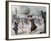 The Jump Rope, 1870, from the Series Bon Genre-null-Framed Giclee Print