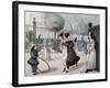 The Jump Rope, 1870, from the Series Bon Genre-null-Framed Giclee Print