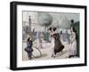 The Jump Rope, 1870, from the Series Bon Genre-null-Framed Giclee Print