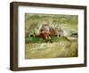 The Jumping Boy, Arundel, West Sussex, 1929-Christopher Wood-Framed Giclee Print