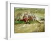 The Jumping Boy, Arundel, West Sussex, 1929-Christopher Wood-Framed Giclee Print