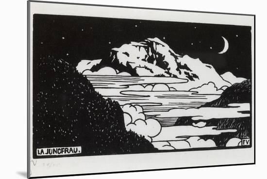 The Jungfrau, 1892-Félix Vallotton-Mounted Giclee Print