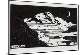 The Jungfrau, 1892-Félix Vallotton-Mounted Giclee Print