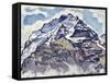 The Jungfrau, as Seen from Muerren-Ferdinand Hodler-Framed Stretched Canvas