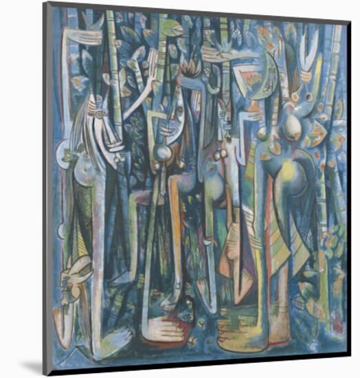 The Jungle, 1943-Wilfredo Lam-Mounted Art Print