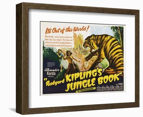 The Jungle Book, 1942-null-Framed Giclee Print