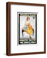 The Jungle Child - 1916-null-Framed Giclee Print