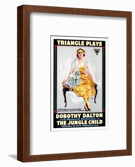 The Jungle Child - 1916-null-Framed Giclee Print