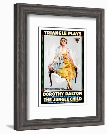 The Jungle Child - 1916-null-Framed Giclee Print