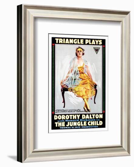 The Jungle Child - 1916-null-Framed Giclee Print