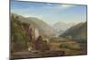 The Juniata, Evening, 1864-Thomas Moran-Mounted Giclee Print